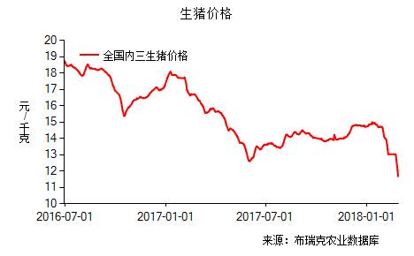 今日全国生猪内三平均价格为11.13元/公斤，较昨日下跌0.09元/公斤，外三均价为11.37元/公斤，较昨日下跌0.12元/公斤。